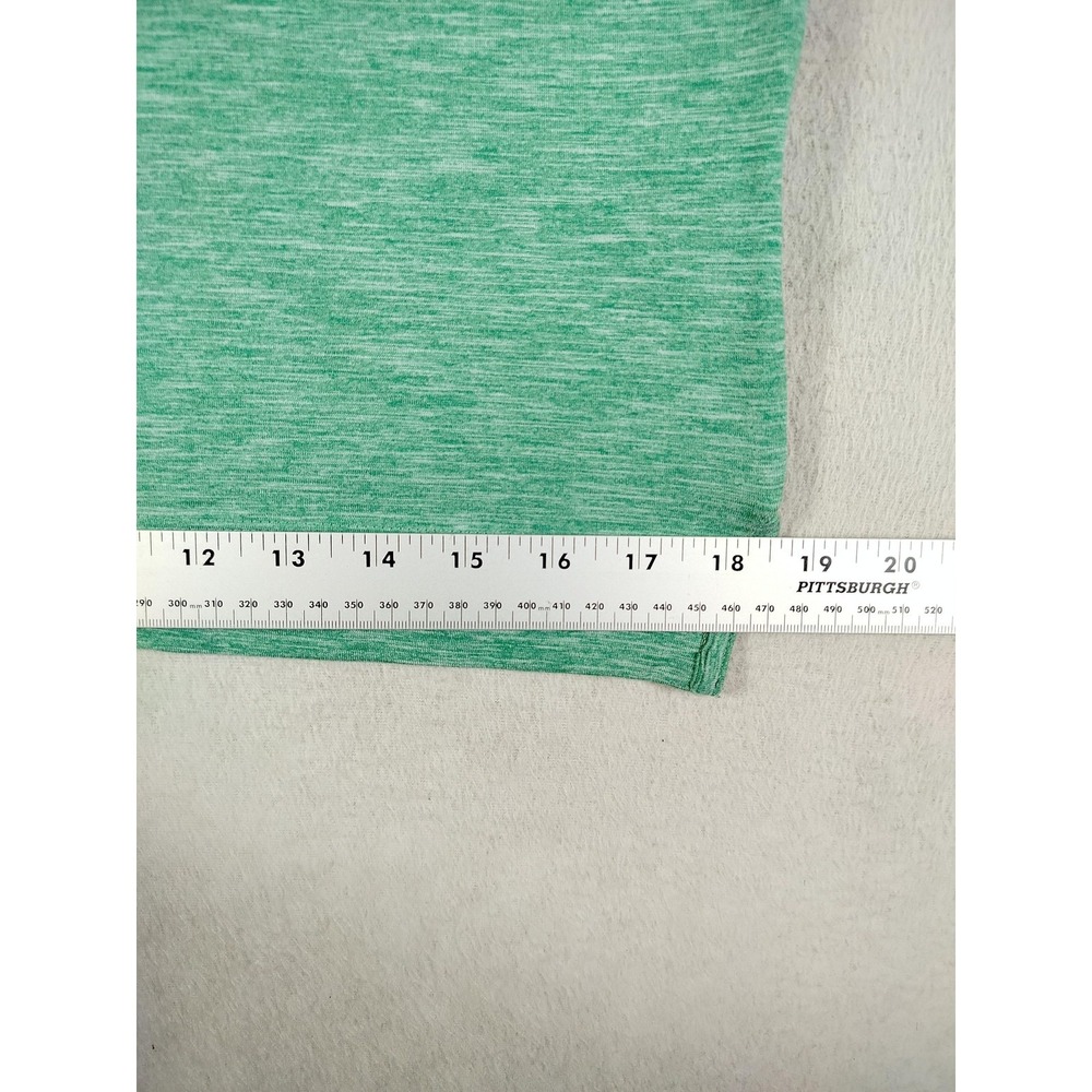 J.Crew Performance Polo Shirt Mens Small Green Solid Golf Stretch Wicking - Picture 7 of 7